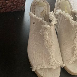 Wedges open toe shoes